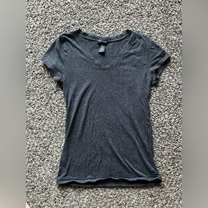 Y2K Wet Seal Babydoll TShirt Womens Small Gray Coquette Whimsical Top